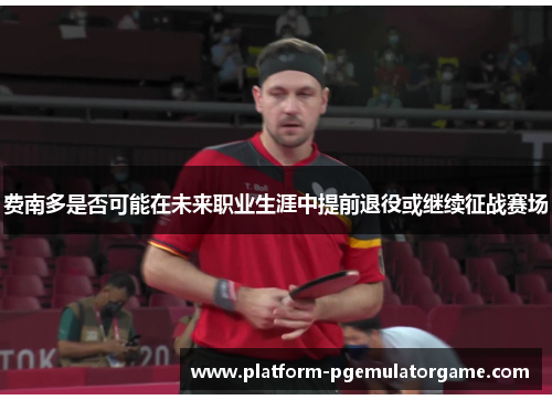 费南多是否可能在未来职业生涯中提前退役或继续征战赛场