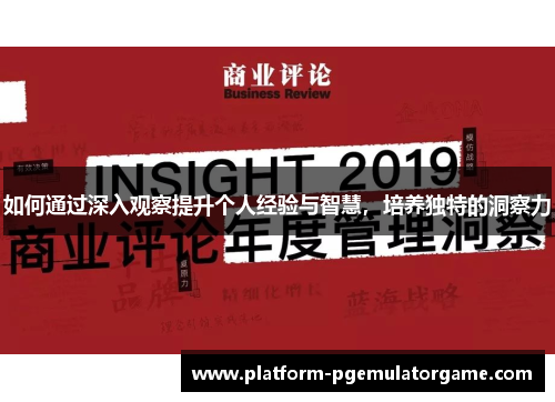 如何通过深入观察提升个人经验与智慧，培养独特的洞察力
