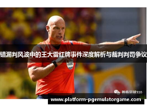 错漏判风波中的王大雷红牌事件深度解析与裁判判罚争议