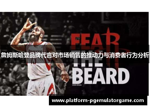 詹姆斯哈登品牌代言对市场销售的推动力与消费者行为分析