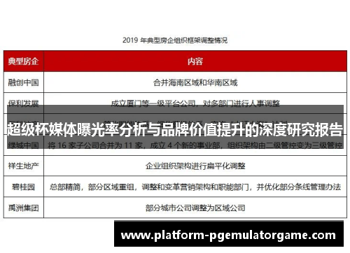 超级杯媒体曝光率分析与品牌价值提升的深度研究报告